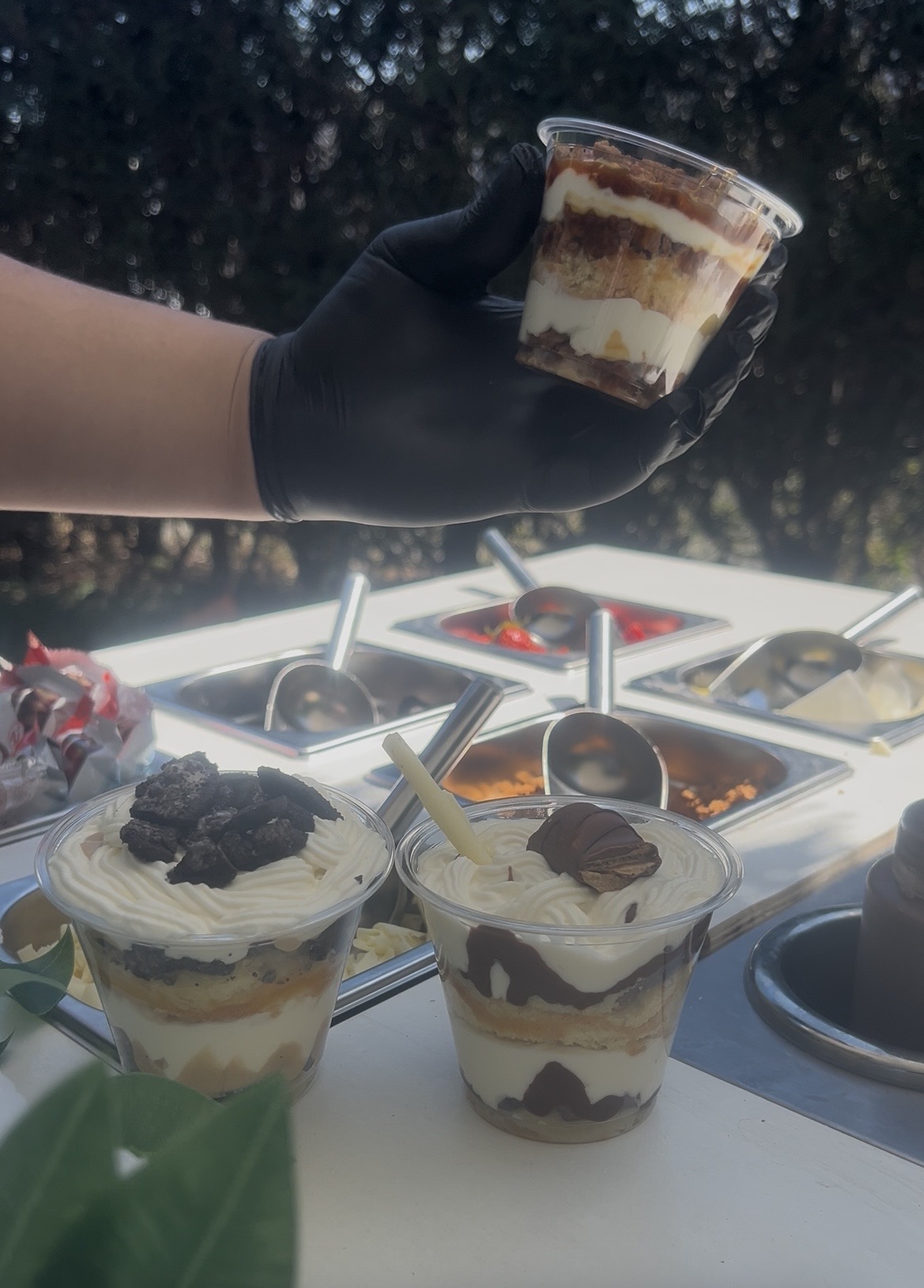 Bar à layer cake cup